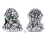 Charme Sterling Silber 925 Game of Thrones Iron Throne, Armband Perle, Film