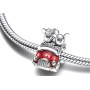 Charm Sterling Silber 925 Disney Mickey & Minnie ma Reise, Perle auf Reise-Armband