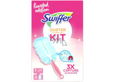 Swiffer Duster Kit kleiner Griff + Staubtuch 3 Stück, Set