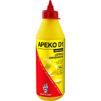 APEKO D1 Holz-, Papier-, Lederkleber mit Applikator, 500 g