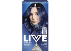Schwarzkopf Live Urban Metallics barva na vlasy Metalická modrá U67, 60 ml
