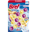 Bref Power Aktiv Fruitopia, WC blok v kuličkách, 3 x 50 g