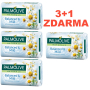 Palmolive Naturals Balanced & Mild feste Toilettenseife 3 + 1 Stück 90 g