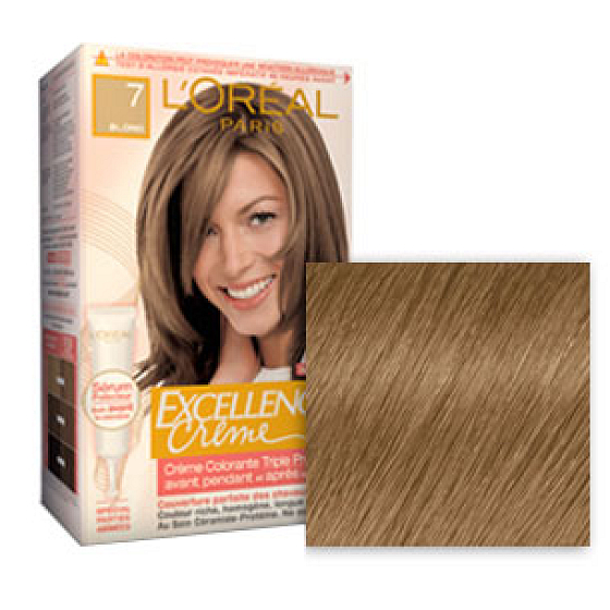 Loreal Excellence Haarfarbe 7 blond