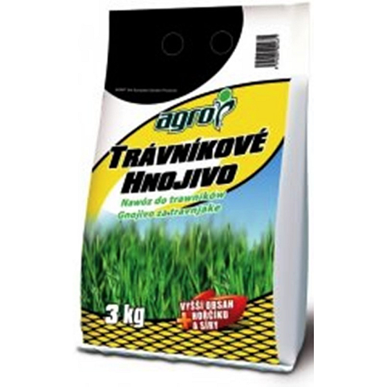 Agro Rasendünger für gesunden grünen und widerstandsfähigen Rasen 3 kg