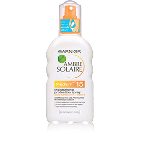 Garnier Ambre Solaire SPF15 Sonnenspray Medium 200 ml
