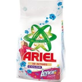 Ariel Lenor Fresh 3D Actives Farbwaschpulver für farbige Wäsche 2 kg
