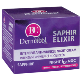 Dermacol Saphir Elixir Intensiv Straffende Nachtcreme 50 ml