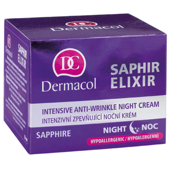 Dermacol Saphir Elixir Intensiv Straffende Nachtcreme 50 ml