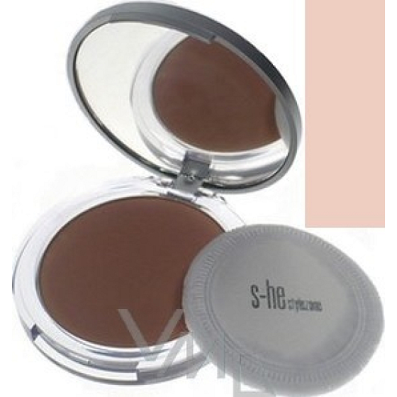 S-he Stylezone Compact Puder Puderschirm 652/03 Sunset Gold 10 g