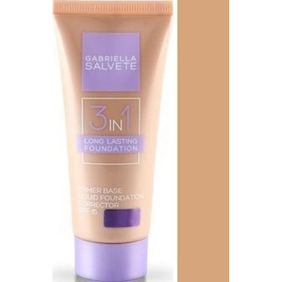 Gabriella Salvete Langlebige Foundation 3in1 SPF15 Make-up 03 Soft Hone 30 ml