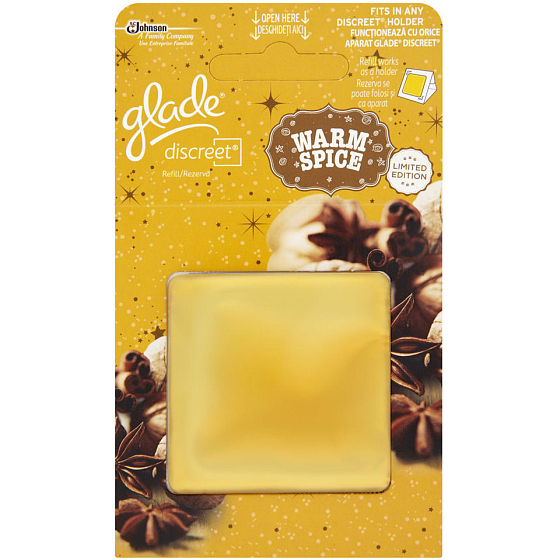 Glade Warm Spice Diskrete Lufterfrischer-Nachfüllung 8 g