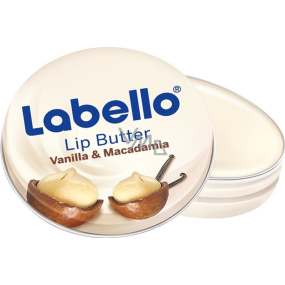 Labello Lip Butter Vanille & Macadamia intensive Lippenpflege 19 g