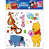 Disney Winnie the Pooh Wandaufkleber mit Postkarte 30 x 30 cm