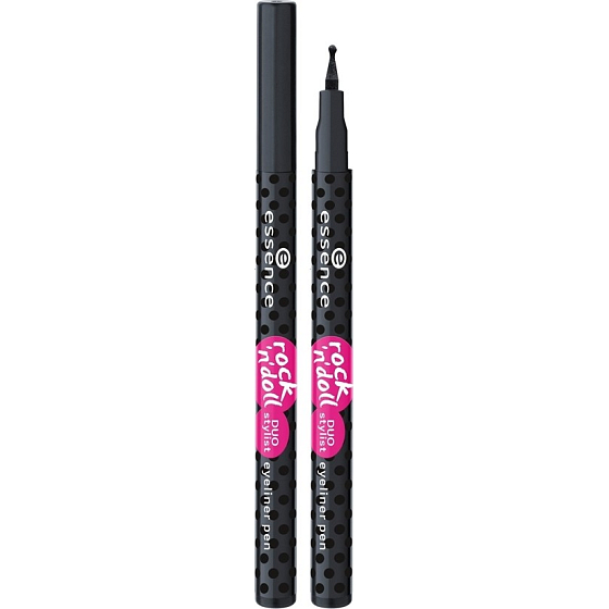 Essence Rock n Doll Duo Stylist Eyeliner Stift Eyeliner Stift Schwarz 1 ml