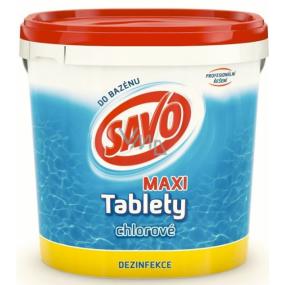 Savo Maxi Chlortabletten zur Schwimmbaddesinfektion 4,6 kg