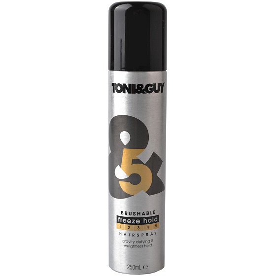 Toni & Guy Brushable Freeze Hold 5 extrem härtendes Haarspray 250 ml
