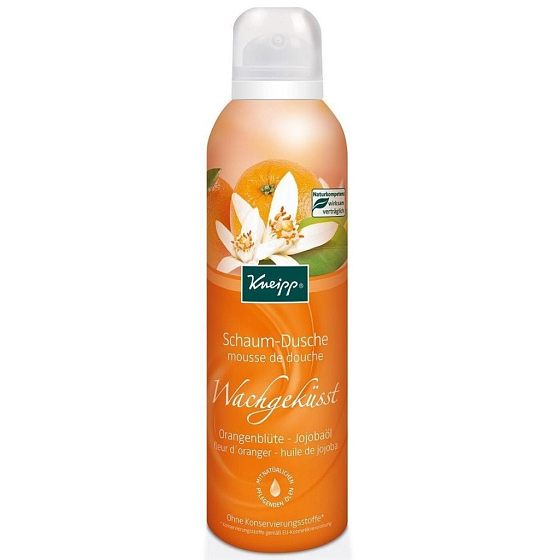 Kneipp Morgenkuss mit Orangenblüte und Jojobaöl Duschschaum 200 ml