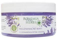 Böhmen Geschenke Lavendel regenerierende Salbe mit Lavendelöl 120 ml