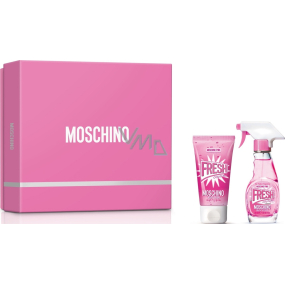 Moschino Fresh Couture Rosa Eau de Toilette für Frauen 30 ml + Körperlotion 50 ml, Geschenkset