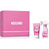 Moschino Fresh Couture Rosa Eau de Toilette für Frauen 30 ml + Körperlotion 50 ml, Geschenkset