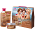Dermacol Aroma Ritual Irish Coffee berauschendes Duschgel 250 ml + Körperpeeling 200 ml + Badeschaum 500 ml, Kosmetikset
