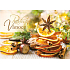 Nekupto Weihnachtspostkarte Orange, Anis, Zimt 15 x 11 cm