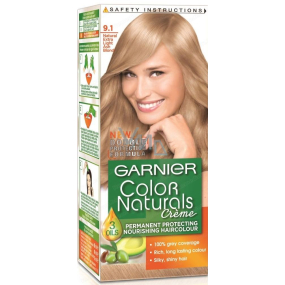 Garnier Color Naturals Créme Haarfarbe 9.1 Sehr hellblonde Asche