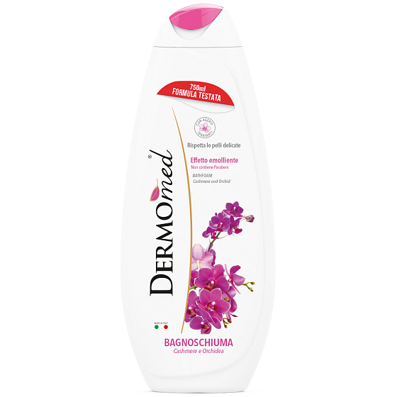 Dermomed Cashmere & Orchid Verführerischer Badeschaum 750 ml