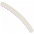 Flache Nagelfeile gebogen oval weiß 17,5 cm 5312