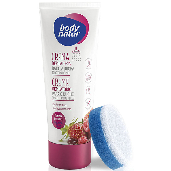 Body Natur Red Fruit Enthaarungsduschcreme 200 ml