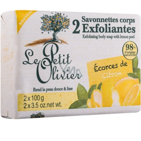 Le Petit Olivier Zitronenschälende Toilettenseife 2 x 100 g