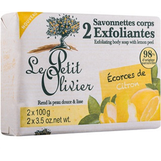 Le Petit Olivier Zitronenschälende Toilettenseife 2 x 100 g