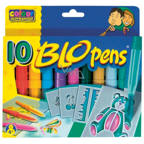 BLO Stifte COOL Marker zum Blasen von Papier 10 Stück