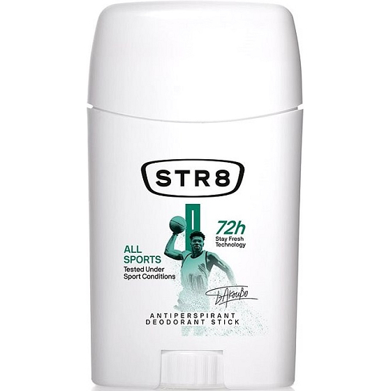 Str8 All Sports Antitranspirant Deodorant Stick für Männer 50 ml