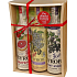 Kitl Syrob Bio Grapefruit mit Fruchtfleisch 500 ml + Schwarze Johannisbeere 500 ml + Holunder aus handverlesenen Holunderblüten 500 ml, Geschenkbox