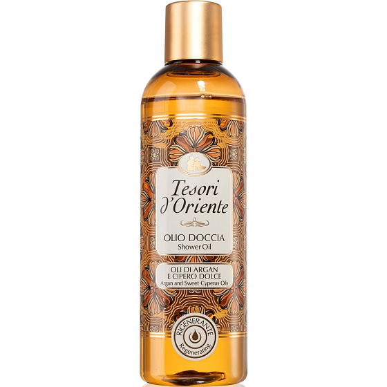 Tesori d Oriente Argan und Zypressenduschöl 250 ml