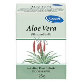 Kappus Aloe Vera Öl natürliche Toilettenseife für trockene Haut 125 g
