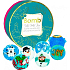 Bomb Cosmetics Jolly Holly Badekugel 7 x 30 g, Kosmetikset