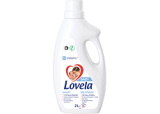 Lovela Sensitive, Weichspüler universal, sanft zur Kinderhaut, 33 Waschladungen, 2 l