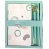 Albi Set Luxusblock und Kugelschreiber Mint 16 x 20,5 cm