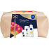 Nivea Firming Care Q10 Firming Body Lotion 400 ml + Apricot Shower Gel 250 ml + Black & White Antitranspirant Roll-on 50 ml + Etui, Kosmetikset
