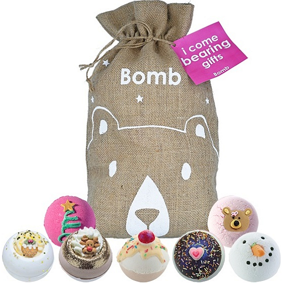 Bomb Cosmetics I Come Bearing Gifts ballistische Mischung 7 x 160 g, Kosmetikset