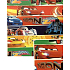 Nekupto Geschenkpapier 70 x 200 cm Bunte Autos Autos