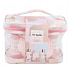 My Pure Temptation Badesalz 100 g + Badeschaum 290 ml + Duschgel 290 ml + Waschlappen + Kosmetiktasche, Kosmetikset