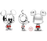 Charme Sterling Silber 925 Disney Mickey Mouse, Perle für Armband