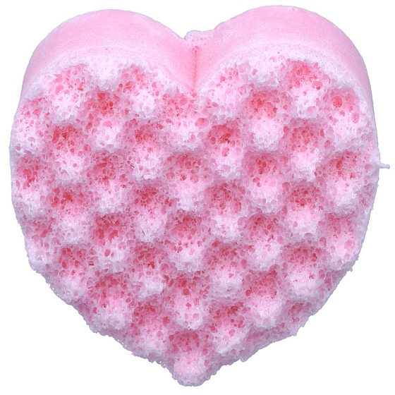 Bomb Cosmetics Rose und Oudh - Rose natürlicher Dusch-Massage-Badeschwamm mit Duft180 g