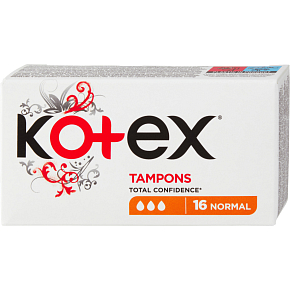 Kotex Normal Tampons, 16 Stk