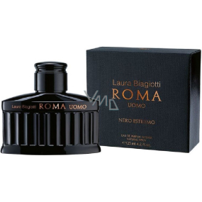 Laura Biagiotti Roma Uomo Nero Estremo Intense parfémovaná voda pro muže 125 ml Laura Biagiotti Roma Uomo Nero Estremo Intense parfémovaná voda pro muže 125 ml
