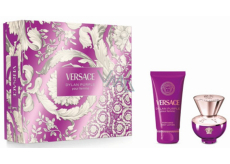 Versace Dylan Purple Pour Femme parfémovaná voda 50 ml + tělové mléko 50 ml, dárková sada pro ženy